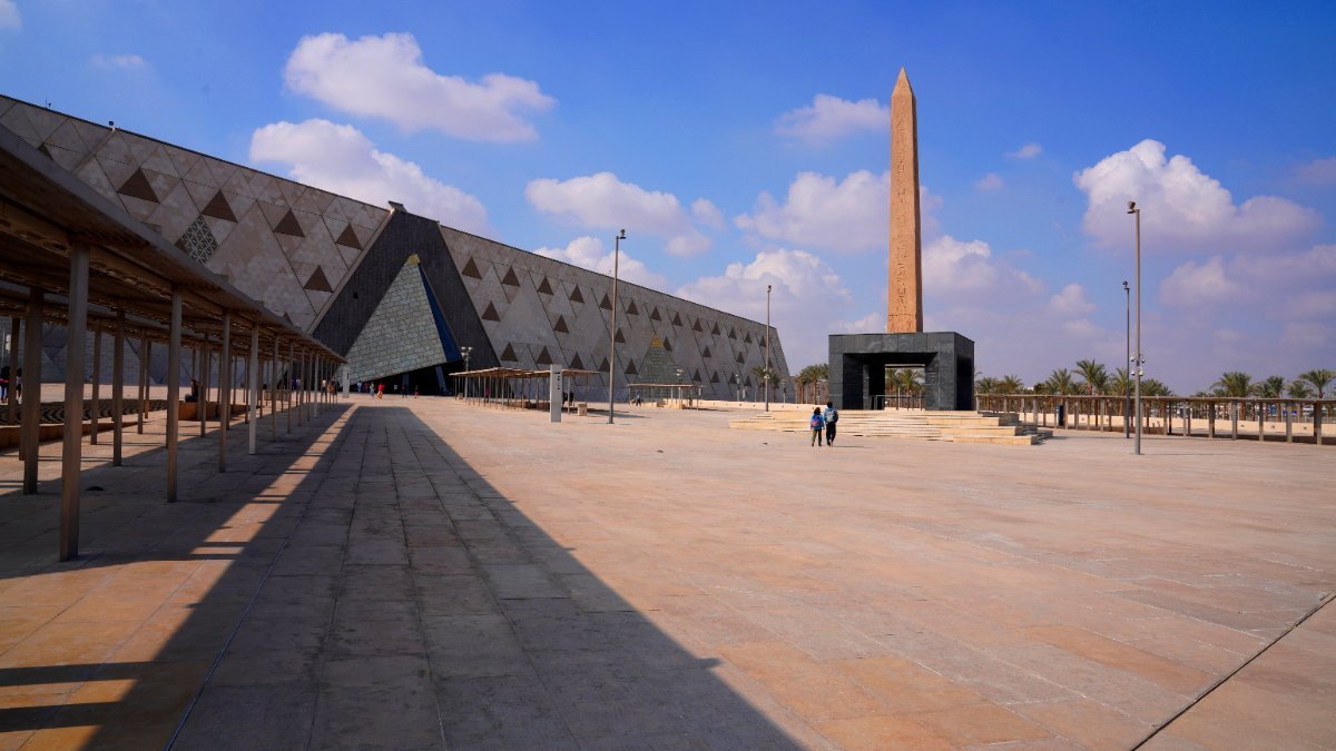 The Grand Egyptian Museum near Giza, Cairo
