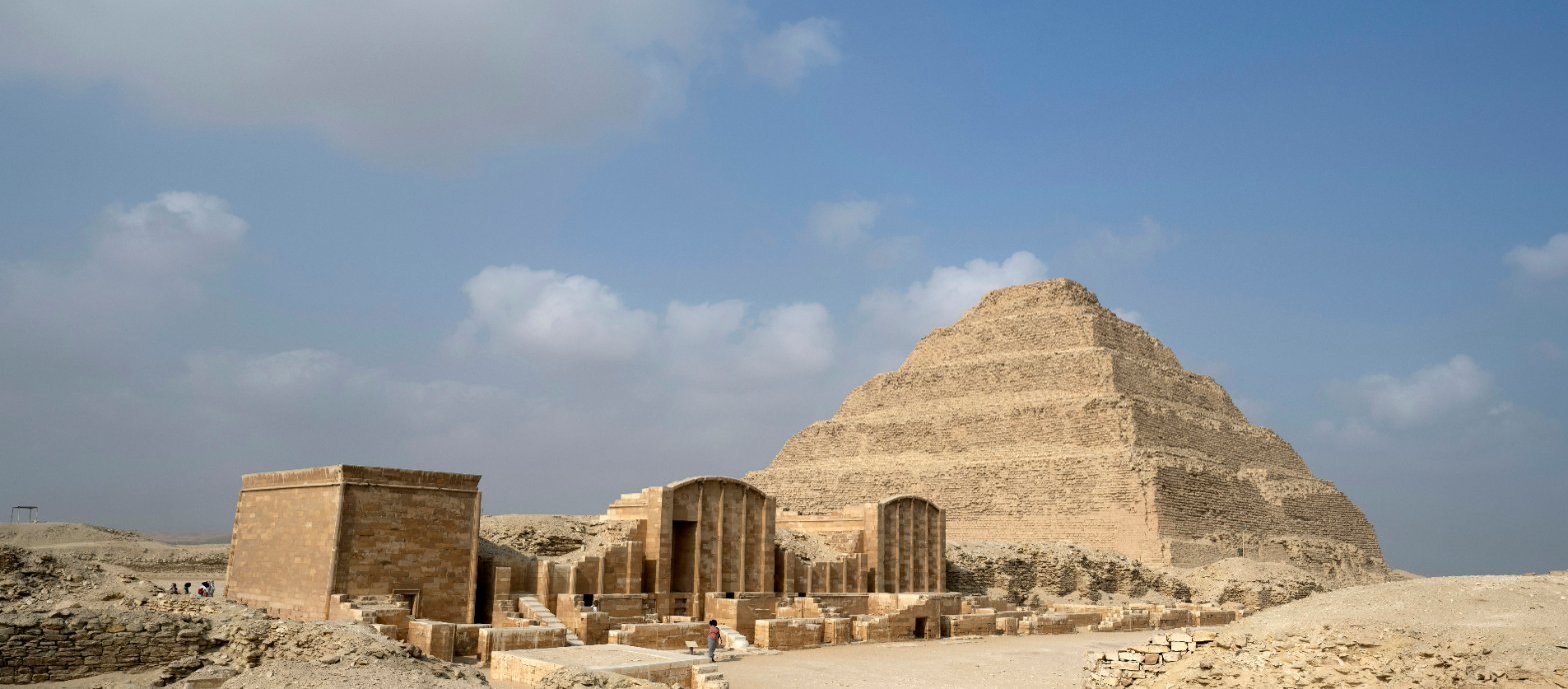 The Step Pyramid of Djoser at Saqqara necropolis, Egypt